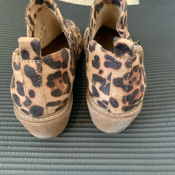 SOUL Naturalizer Leopard Print Ankle Boots 10 - Picture 4 of 4